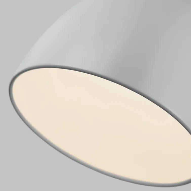 Oden Matte Grey 9" Mini Pendant with Energy Star
