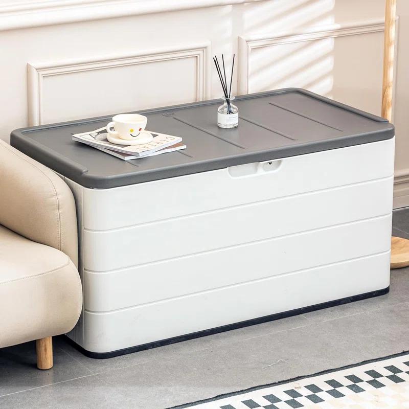 Emperic Design Emperic Design 120 Gallon Water Resistant Resin Lockable Deck Box