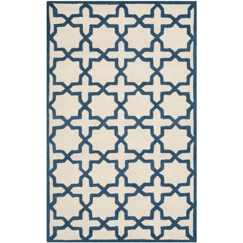 Safavieh Cambridge Hand Tufted Wool Geometric Rug