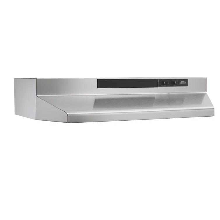 Broan NuTone Broan NuTone 30" Steel 160 CFM Convertible Under Cabinet Range Hood with Mesh Filter F403023