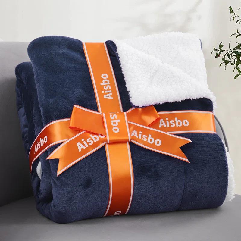 Aisbo Aisbo Sherpa Fleece Blanket