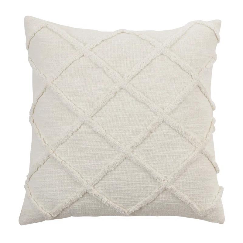 Saro Iero Collection Cotton Throw Pillow