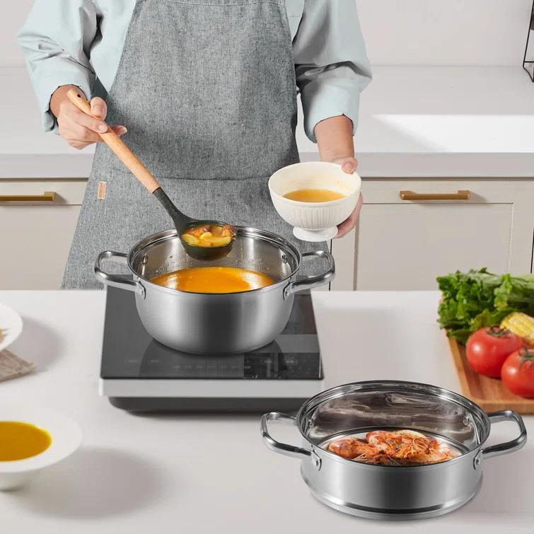VEVOR Stainless Stee Steamer Pot & Reviews | Wayfair