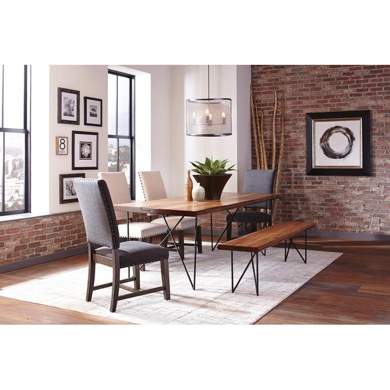 Red Barrel Studio® Milton 19.5'' H Upholstered Side Chair (Set of 2)