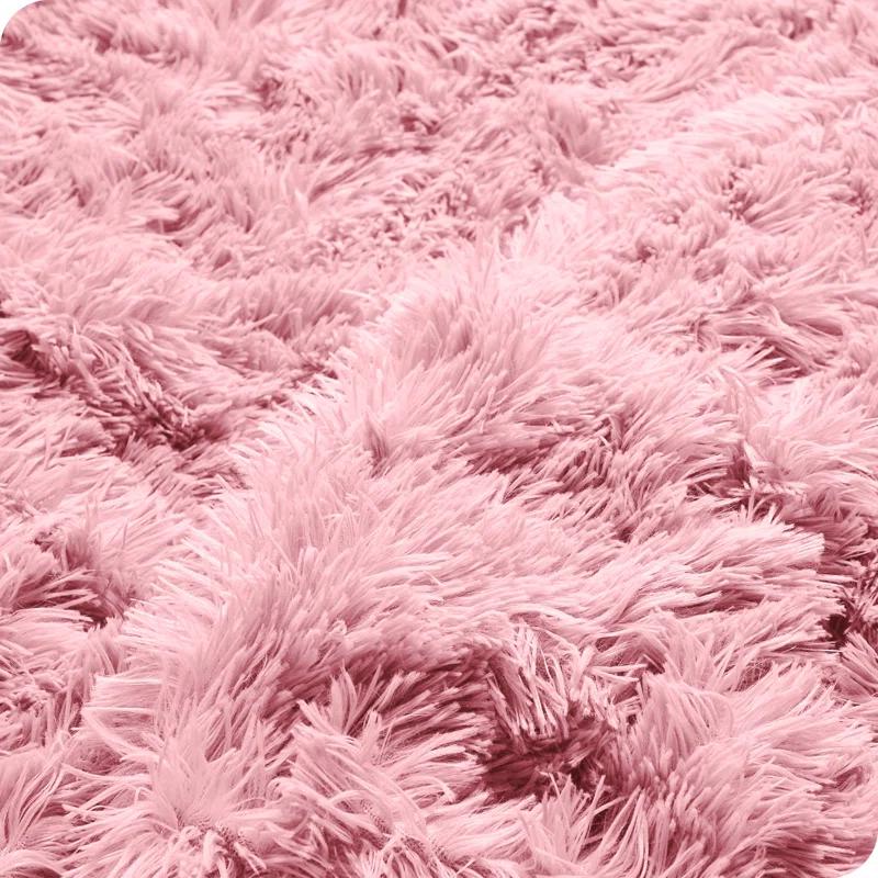 Bare Home Shaggy Fleece Plush Duvet Cover