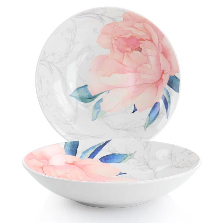 Martha Stewart Peony 20 fl oz. Serving Bowl