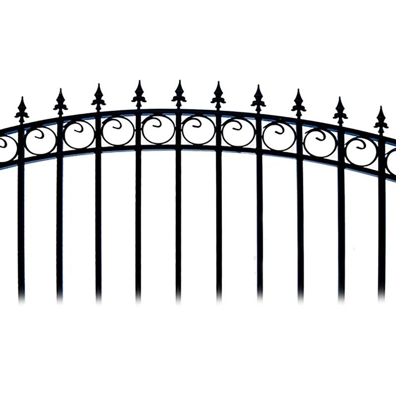 ALEKO Steel Single Swing Driveway Gate - LONDON Style