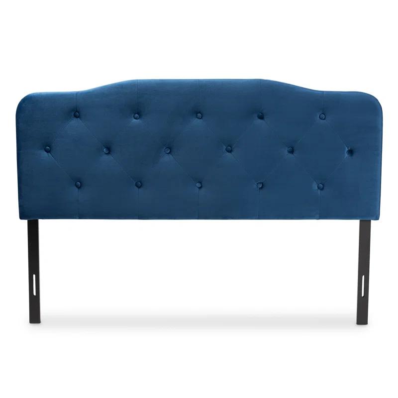 Corrigan Studio® Turek Velvet Upholstered Panel Headboard