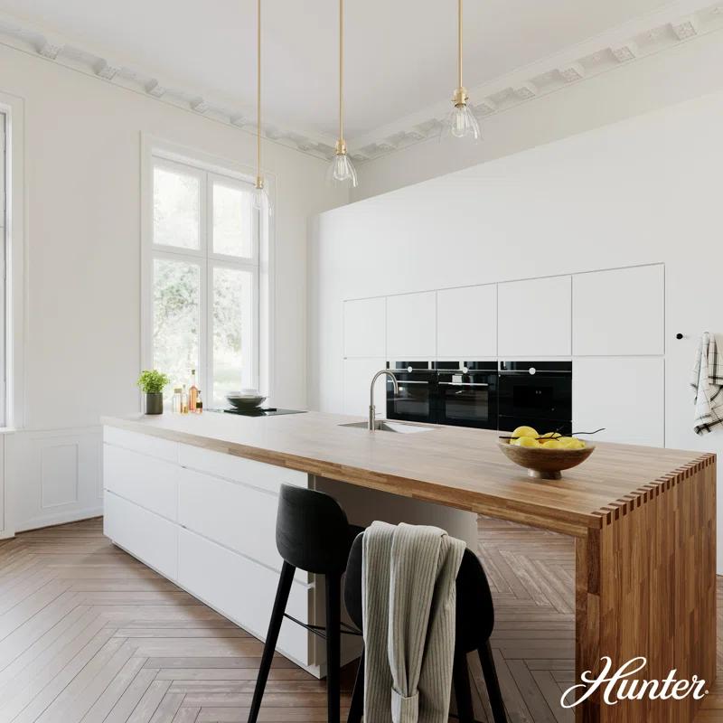 Hunter Fan Van Nuys 1 Light Bell Mini Pendant
