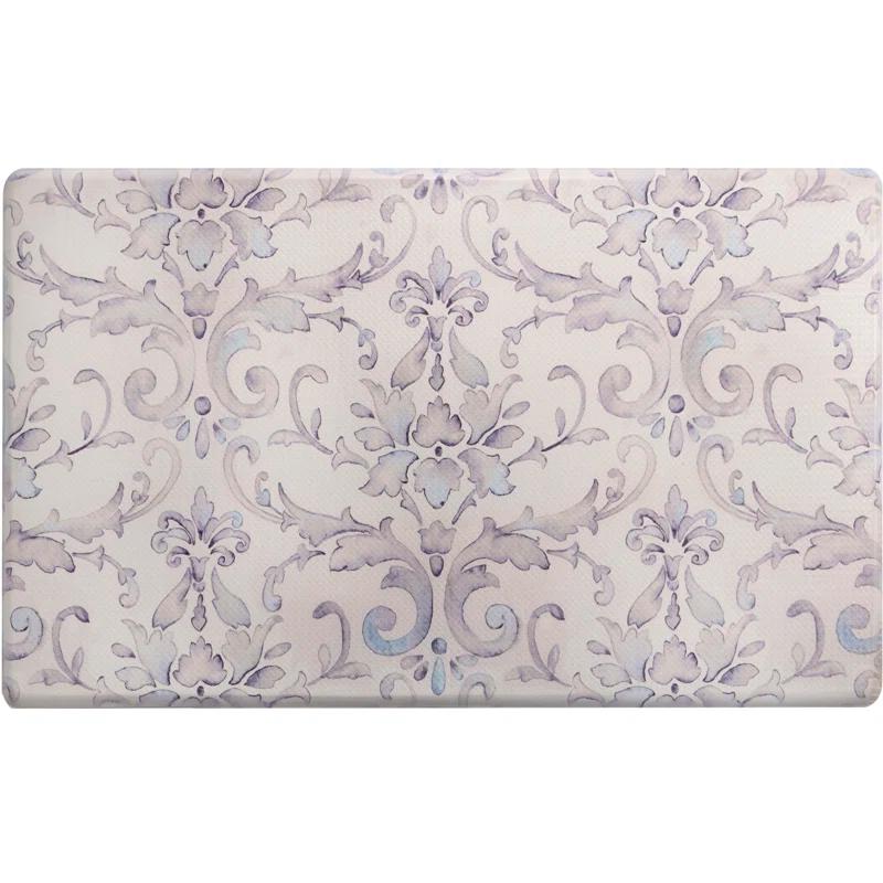 SoHome Cozy Living Watercolor Damask Anti-Fatigue Mat