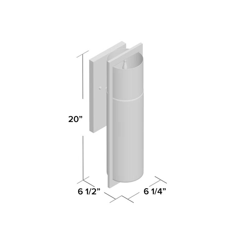 Hinkley Shelter 1 - Bulb 23.25" H Outdoor Armed Sconce