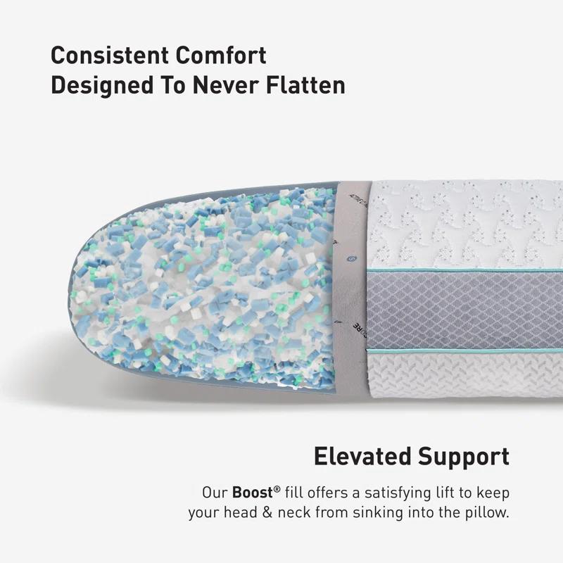 Bedgear Bedgear Gemini Performance Pillow - Firm Support Pillow For Neutral/Warm Sleepers