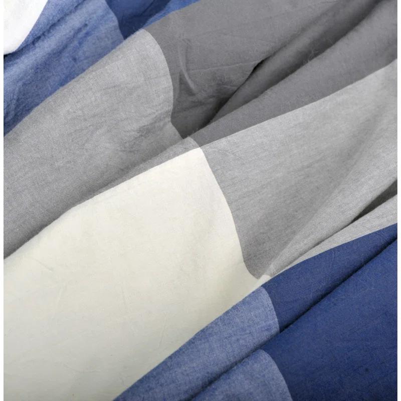 Home Soft Things Buffalo Washed Cotton Duvet Cover Set