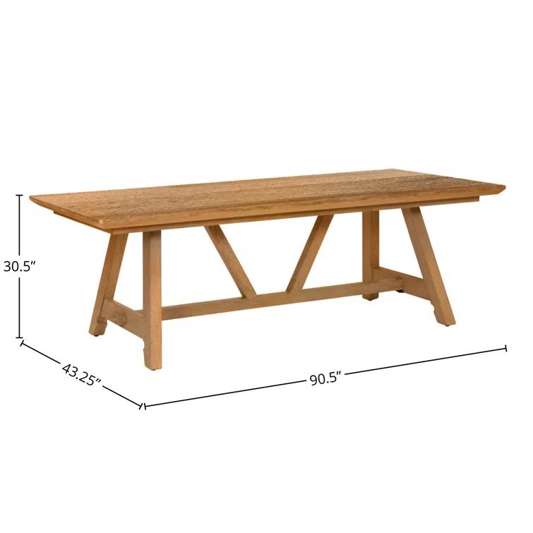 Dashwood Dining Table - Brown