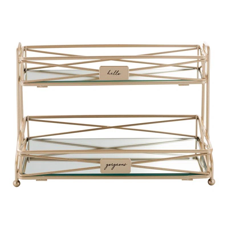 Mercer41 Mui 2 Compartment Makeup Organizer