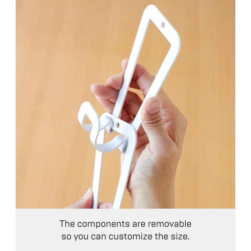 Yamazaki Home Chain Link Bag Holder - Closet Storage Hanging Organizer Rack, Steel