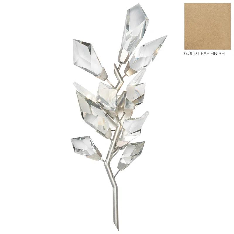 Fine Art Handcrafted Lighting Foret Iron Wallchiere