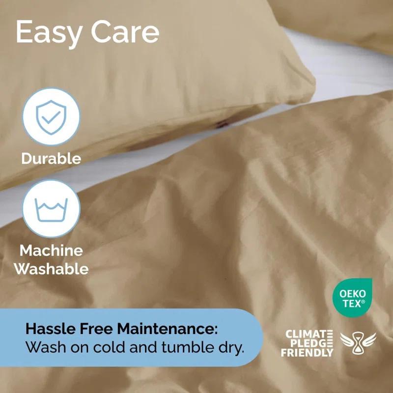 CGK Linens Premium Hotel Quality Soft & Cooling Duvet Cover Set