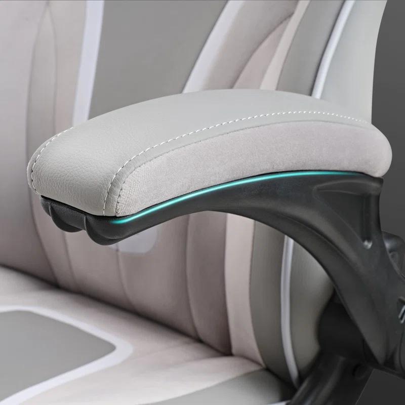 Ivy Bronx Ergonomic Racing Pu Leather Gaming Chair