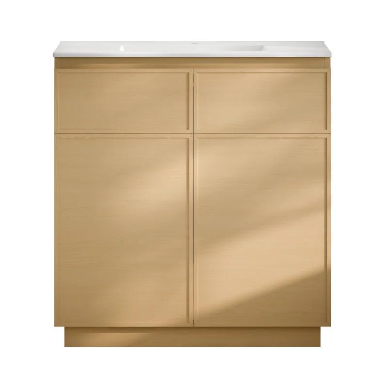 Swiss Madison St. Tropez 36" Freestanding Bathroom Vanity With Sink Top
