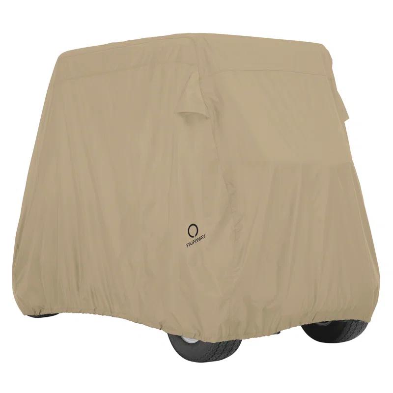 Classic Accessories Fairway Elastic Mildew Resistant Golf Cart Cover By Classic Accessories