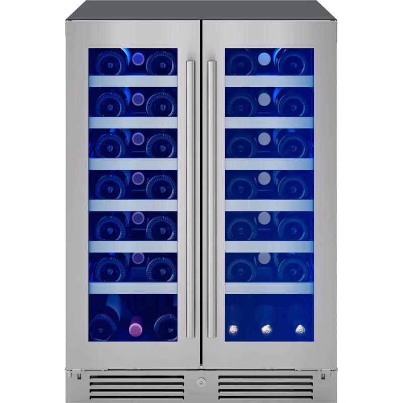 Zephyr Presrv 24" 42-Bottle Dual Zone Wine Cooler