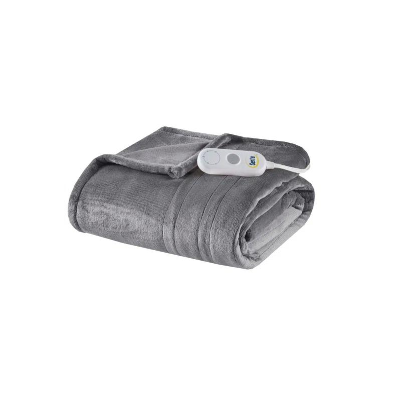 Serta Serta Plush Heated Throw
