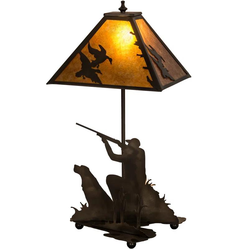 Meyda Lighting Rustic Lodge Metal Novelty Lamp