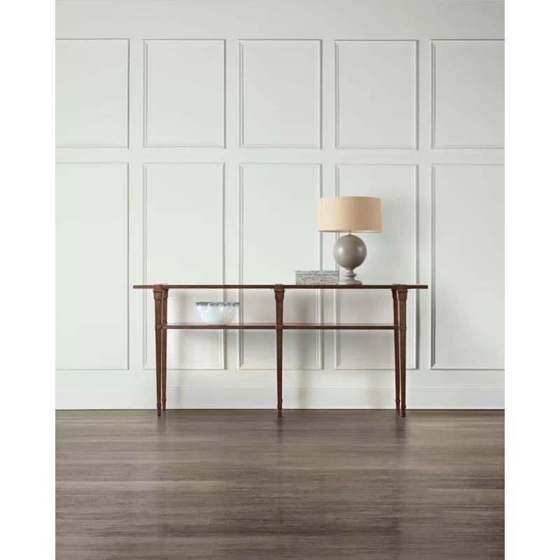 Hooker Furniture 80'' Solid Wood Top Console Table