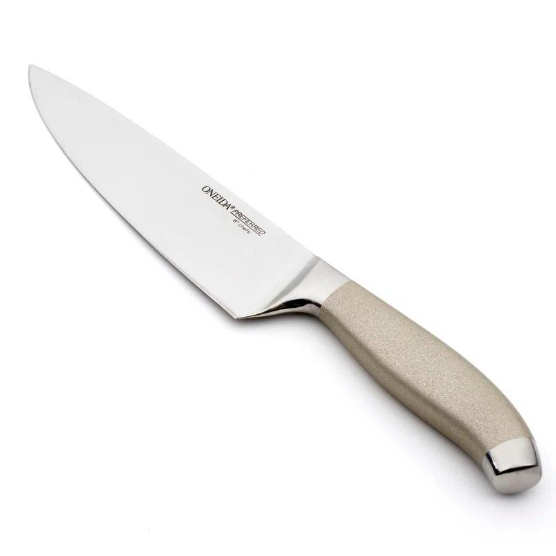 Oneida 8-Inch Stainless Steel Chef Knife with Ergonomic Handle