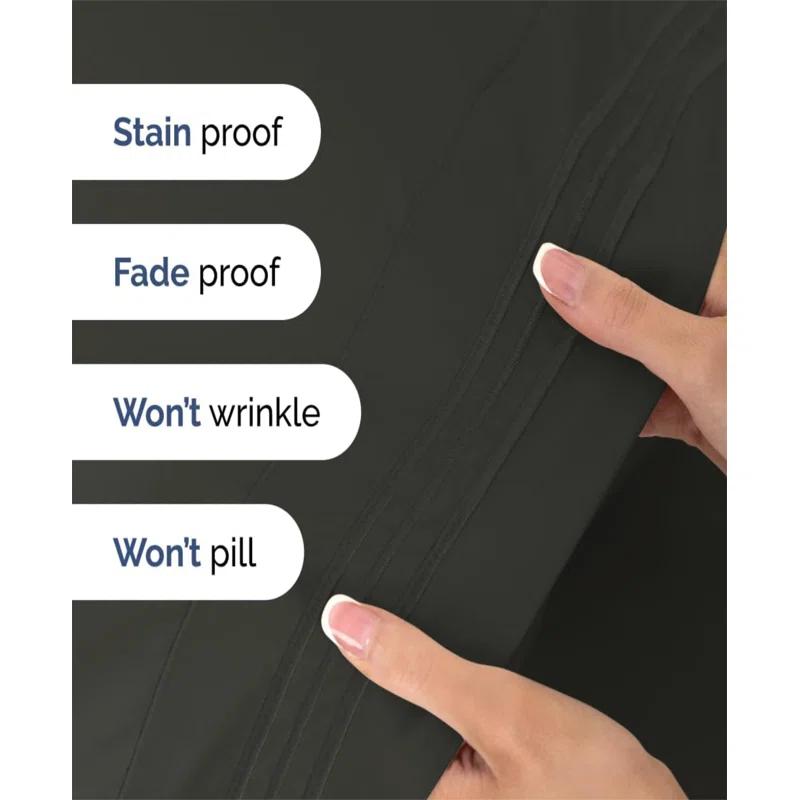 CGK Linens 4 Piece Sheet Set Premium Cooling, Soft & Wrinkle Free Sheet Set