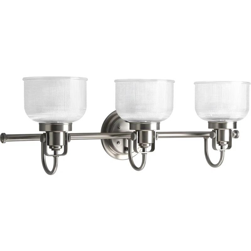 Rosser 3 Light Transparent Dimmable Vanity Light