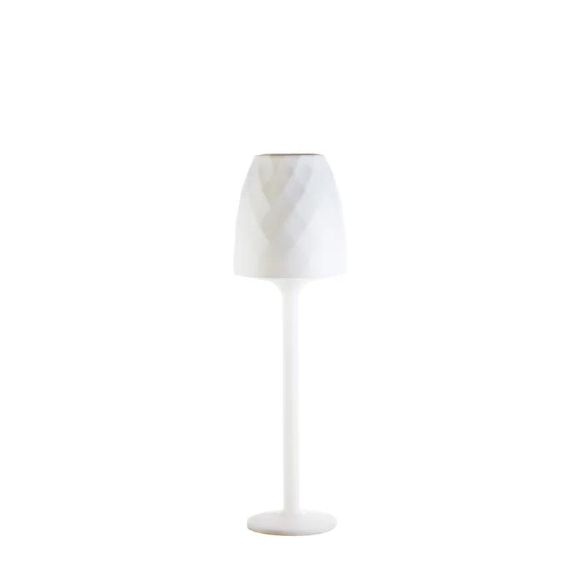 Vondom Vases Matte Ice White Plug-In LED Outdoor Floor Lamp