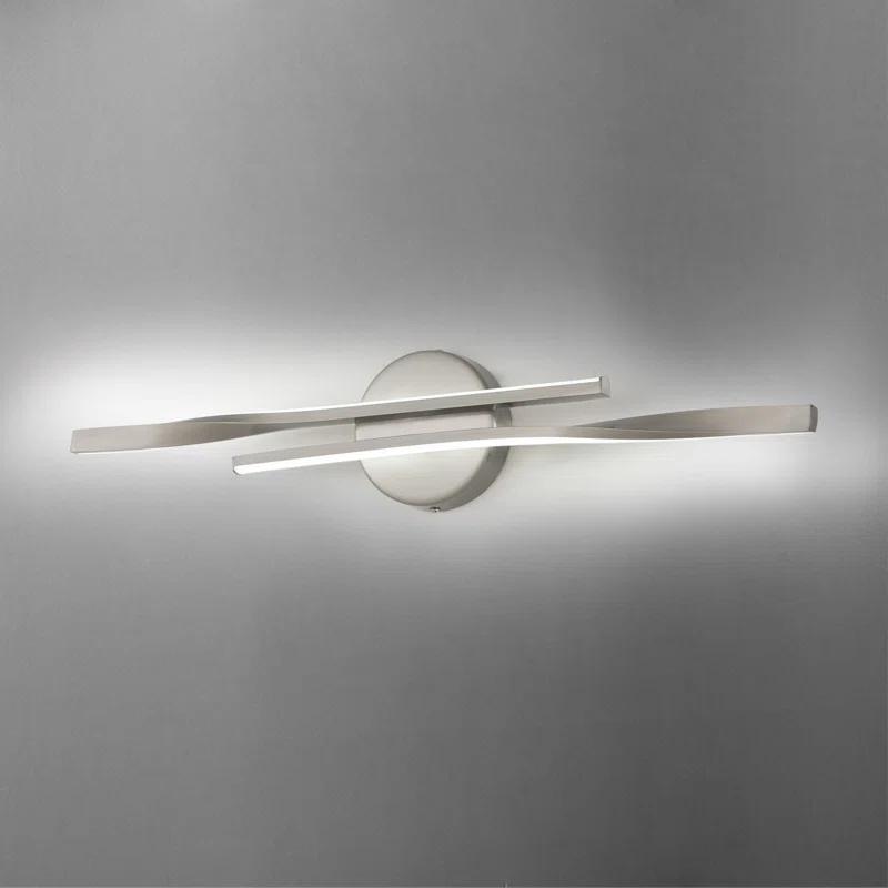 Orren Ellis Shoji 2 - Light Dimmable LED Vanity Light