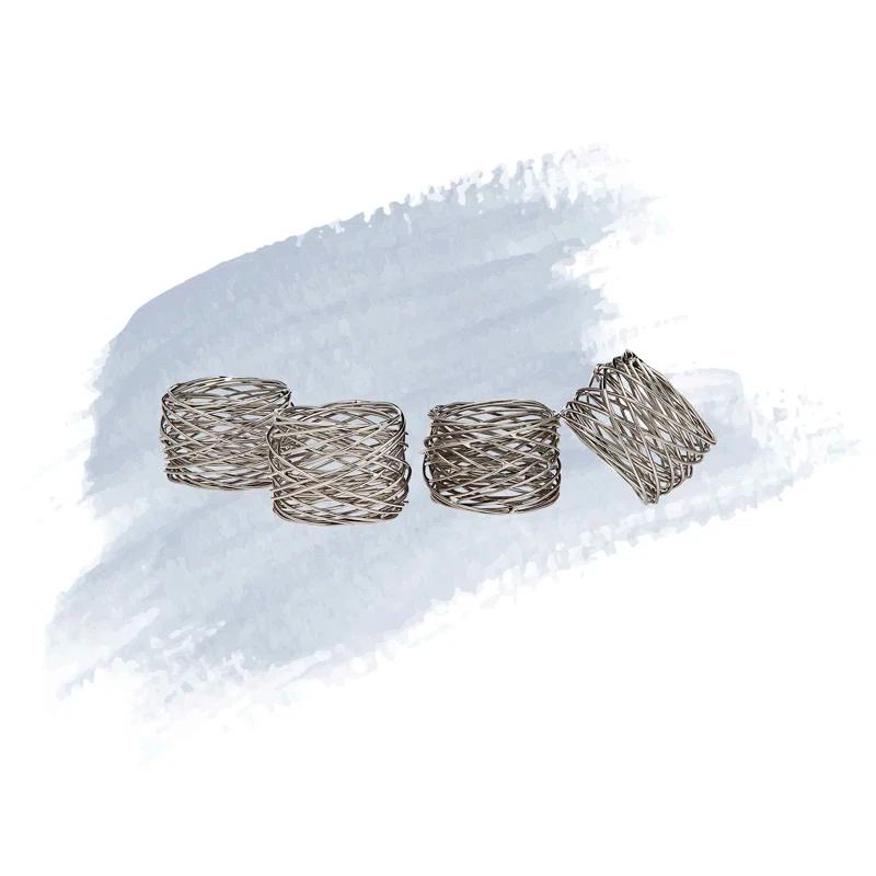 Wade Logan® Metal Napkin Ring (Set of 4)