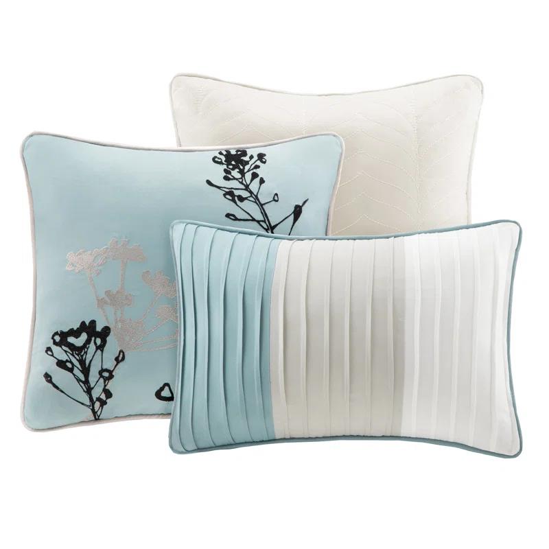 Madison Park 7 Piece Floral Comforter Set