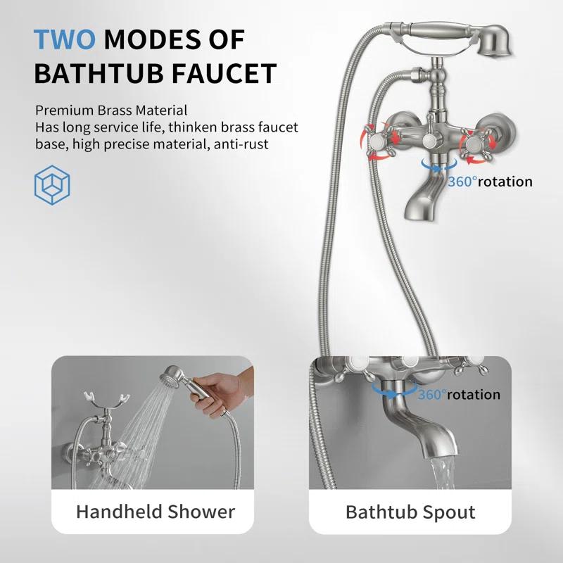 Wall Mounted Tub Spout