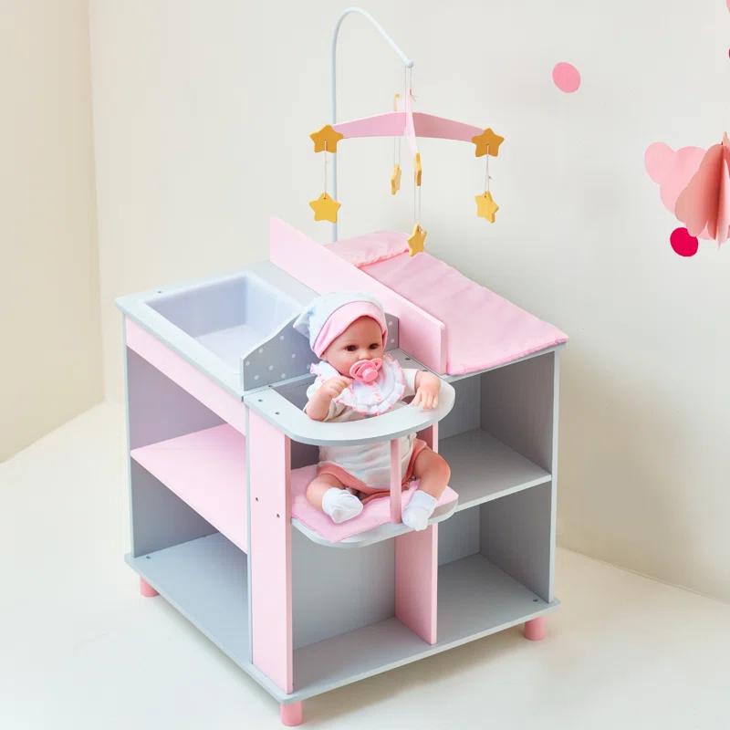 Olivia's Little World Olivia's Little World Wooden Doll Changing Station
