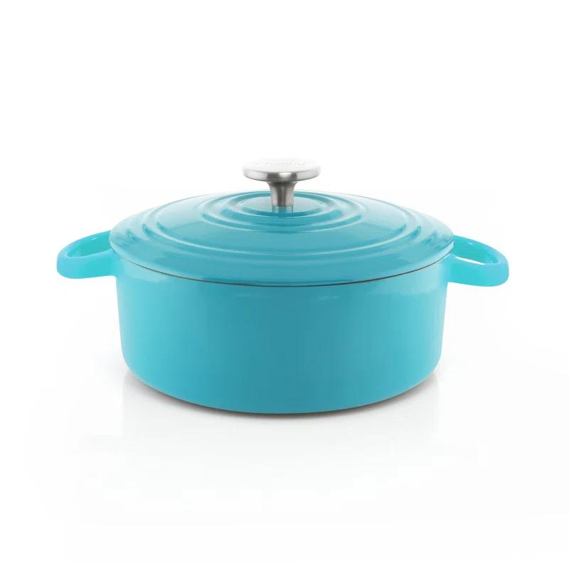 Chantal Chantal 3 Quarts Enameled Cast Iron Round Dutch Oven