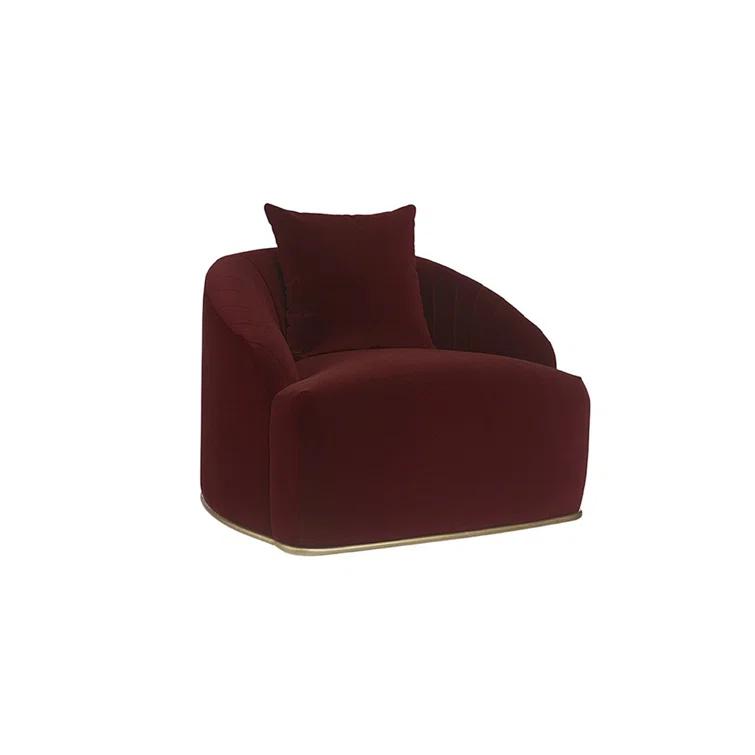 Wade Logan® Aladdin Upholstered Armchair - Red