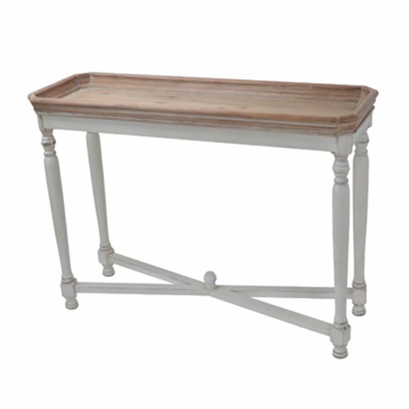August Grove® Versatile Wooden Console Table for Stylish Home Decor and Functional Use