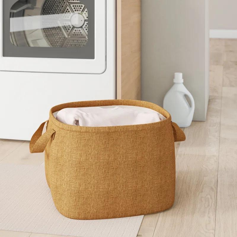Fabric Basket With Handles 1