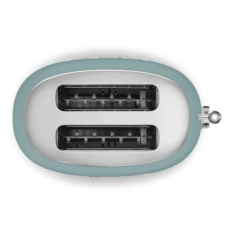 SMEG Matte Jade Green 2-Slice Retro Toaster