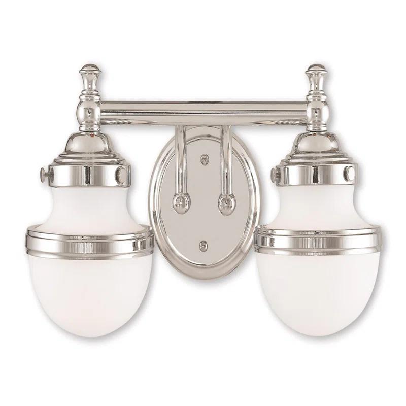 Livex Lighting Oldwick 2 - Light Vanity in Polished Chrome