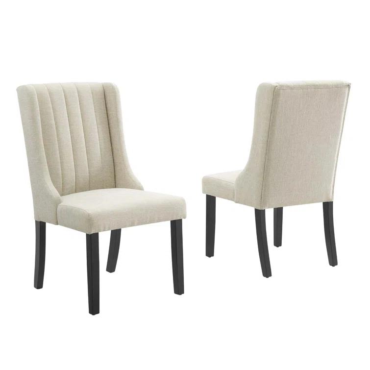 Modway Renew Parsons Fabric Dining Side Chairs - Set of 2 (Set of 2)