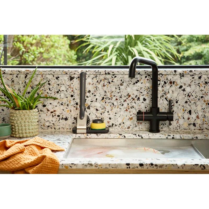 Joseph Joseph Joseph Joseph SinkTech Dish Brush & Sponge Set with Storage Stand