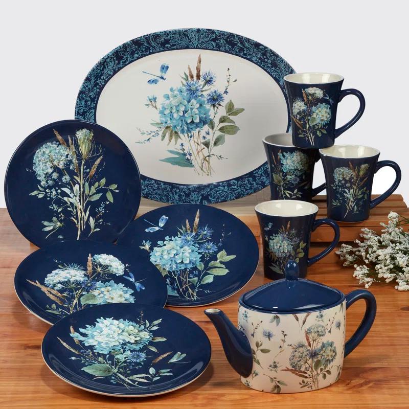 Certified International Certified International Bohemian Blue 16Pc Dinnerware Set