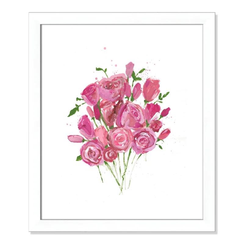Casa Fine Arts Morning Roses " Morning Roses " Painting Print