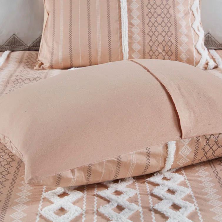 INK+IVY Imani Cotton Printed Duvet Cover Set