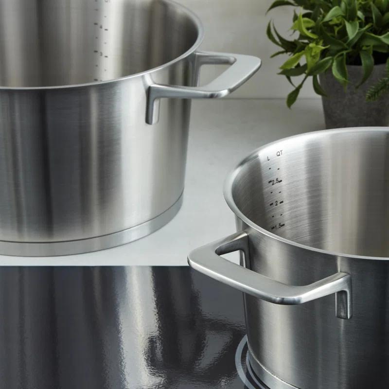 BergHOFF BergHOFF DiNA Meta 7pc Recycled Cookware Set with Nonstick Fry Pan